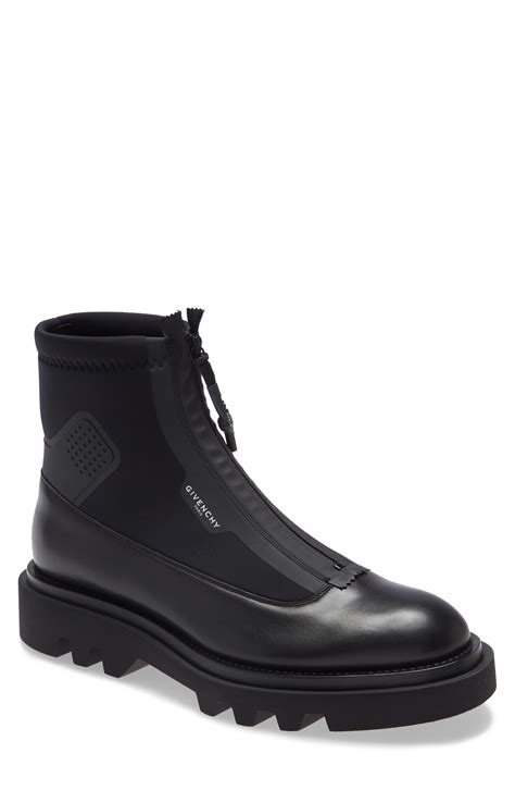 givenchy men shoes black|givenchy men's aftershave boots.